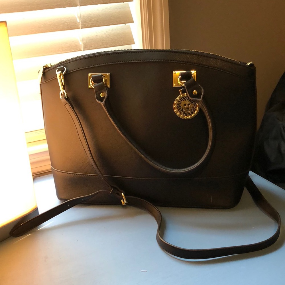 Anne Kline black satchel